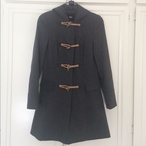 ASOS Gray Toggle Coat