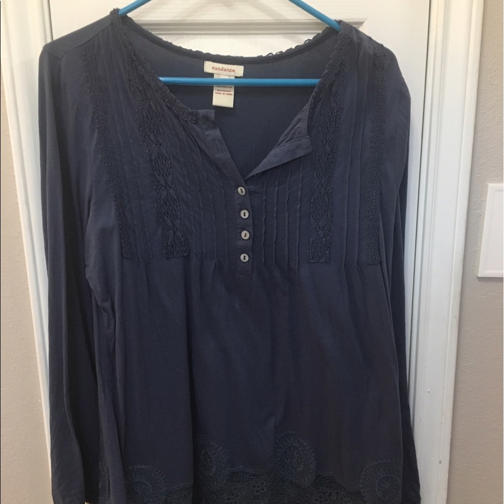 Sundance navy blue tunic