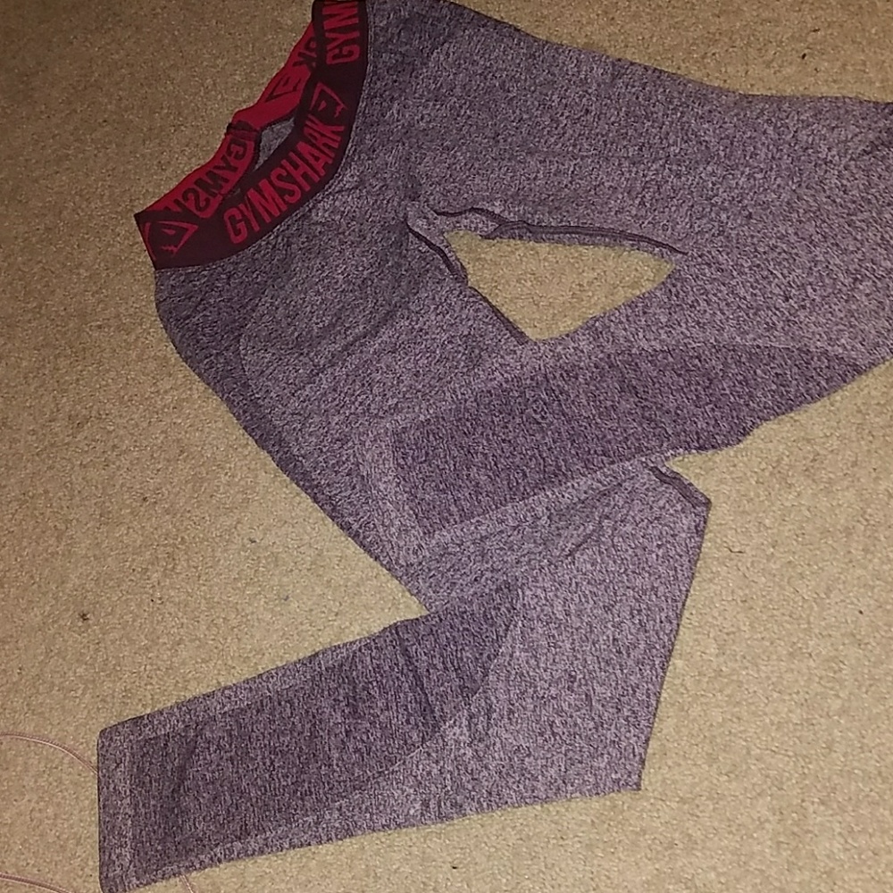 Plum Gymshark Flex Leggings