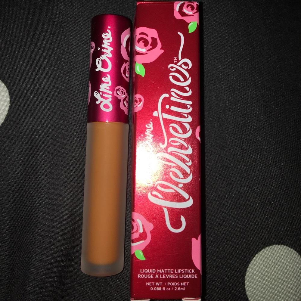 BNIB Lime Crime Velvetines in Squash