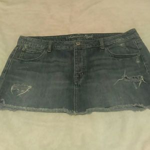 American Eagle Jr Girls, Jean Mini-Skirt Sz 14-$5!