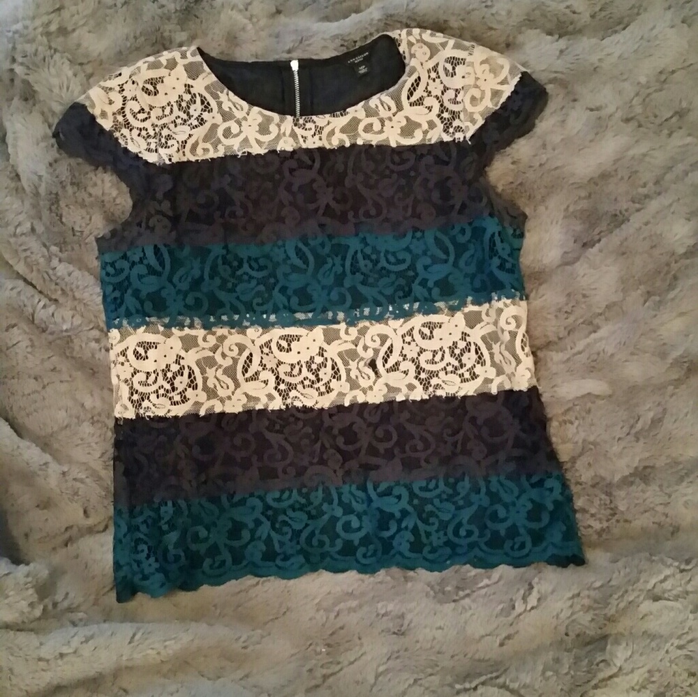 Ann Taylor Lace Shirt