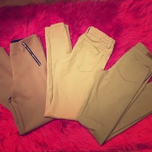 Tan pants/jean bundle! 💖