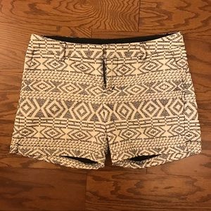 NWOT Aztec Print Shorts, size 2