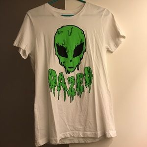 White alien "dazed" shirt