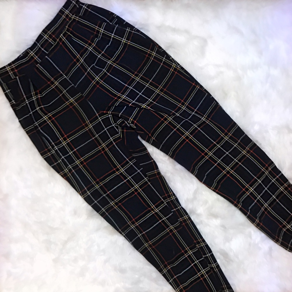 Nasty Gal plaid pants