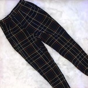 Nasty Gal plaid pants