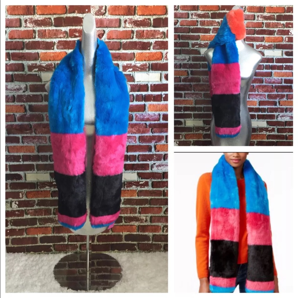 BETSEY JOHNSON XOX TROLLS MUFFLER SCARF /OBO