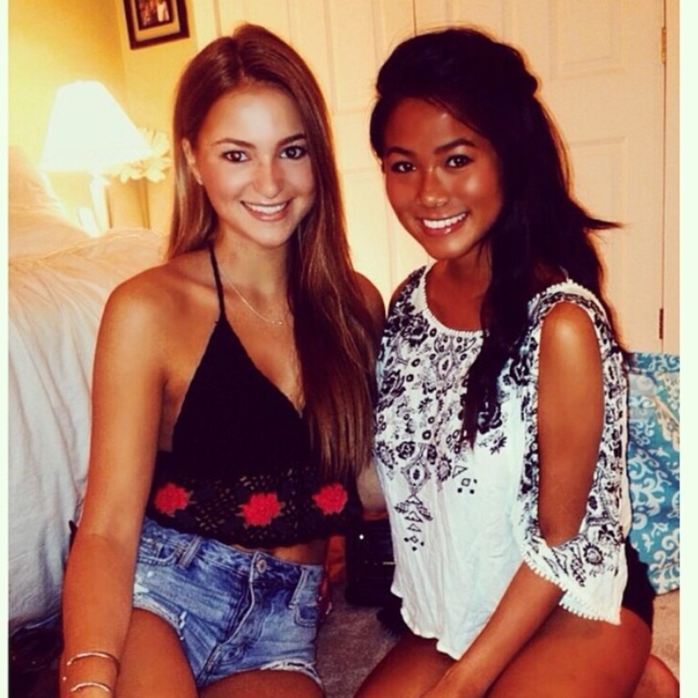 Rose halter top Urban