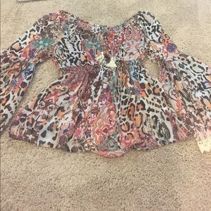 Boston proper boho top.