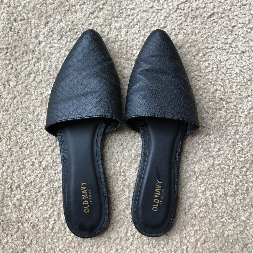 Black mules