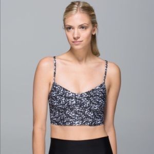 Lululemon corset sports bra top