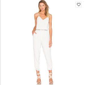 Lovers + Friends White Farrah Jumpsuit