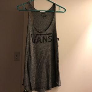 Grey vans tank top