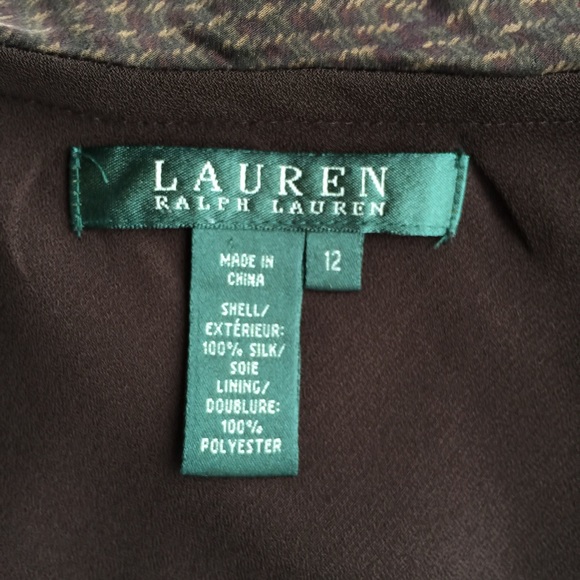 Ralph Lauren Silk high low skirt - Picture 3 of 5