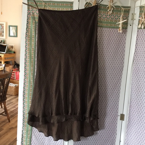 Ralph Lauren Silk high low skirt - Picture 4 of 5