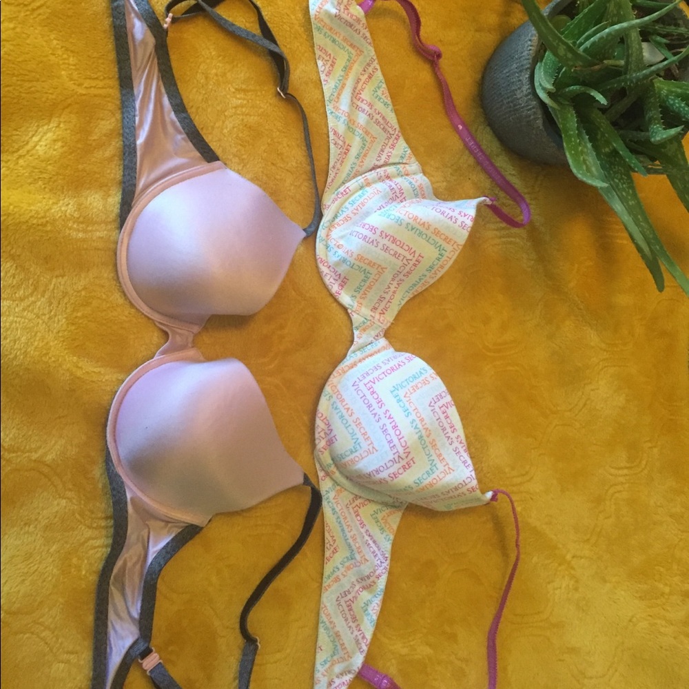 Two Victoria's Secret bras. In good condition