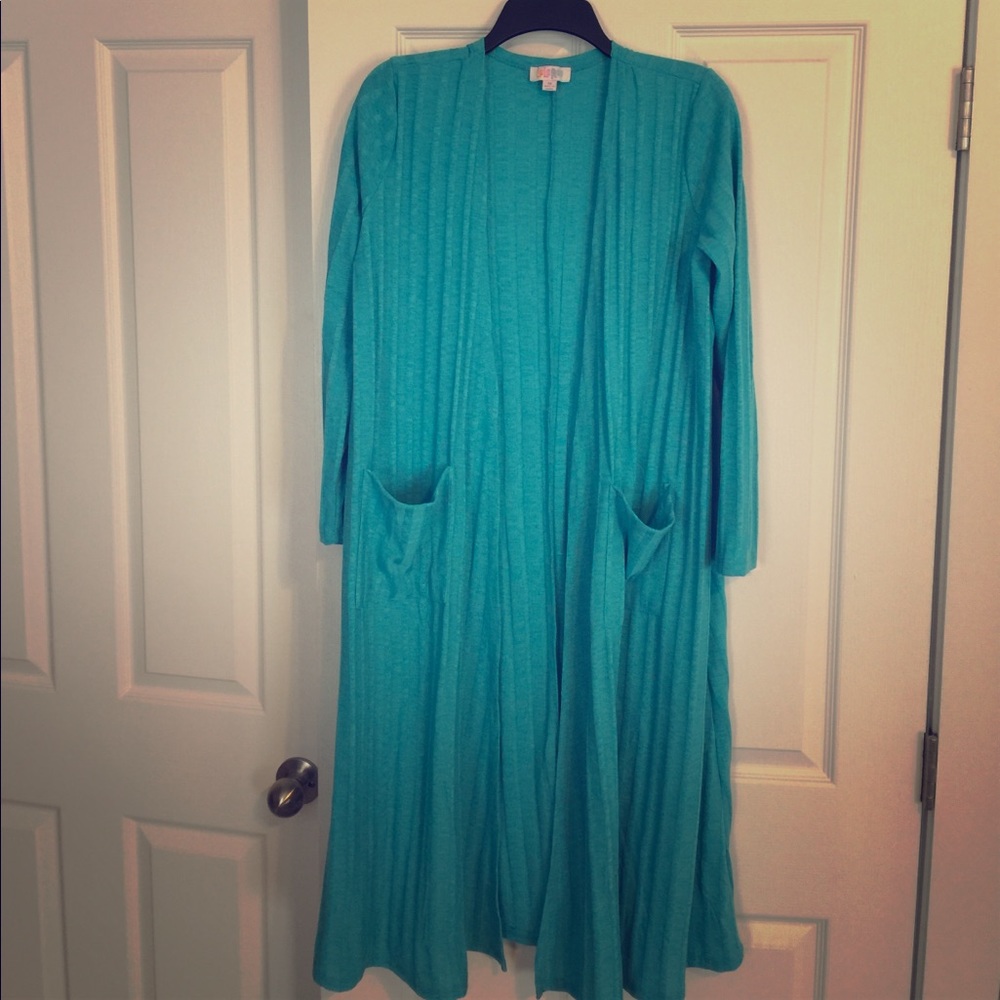 LuLaRoe Sarah Duster Cardigan, New with Tags