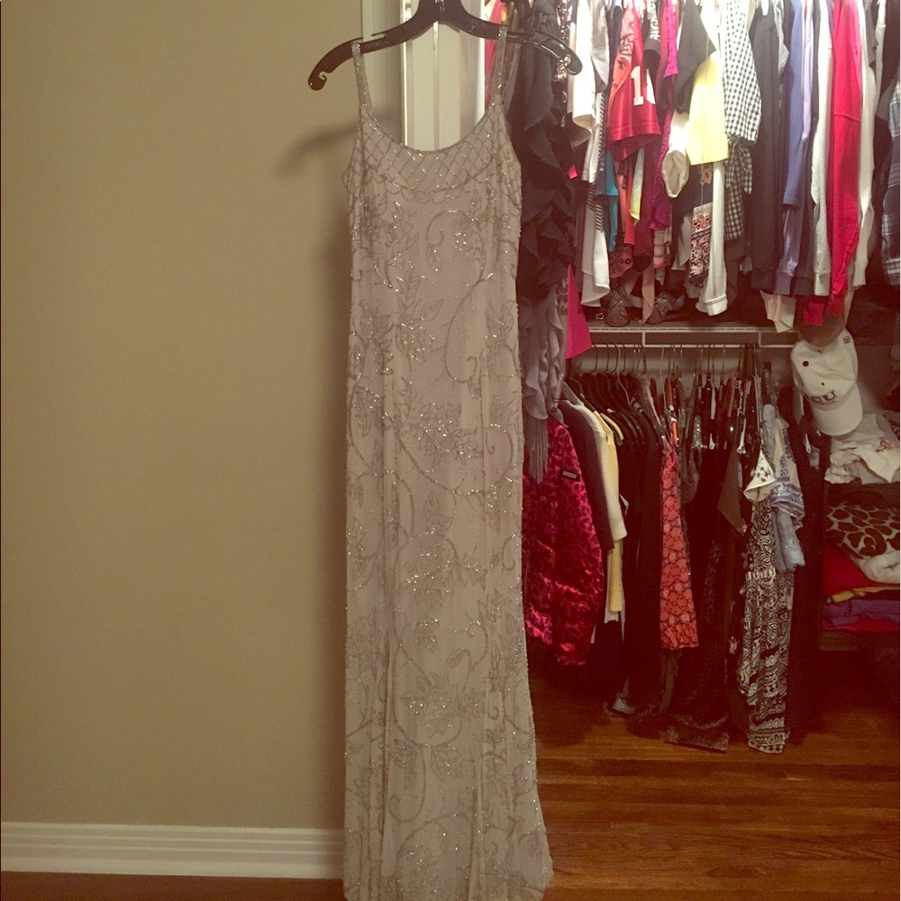 Long beautiful formal dress