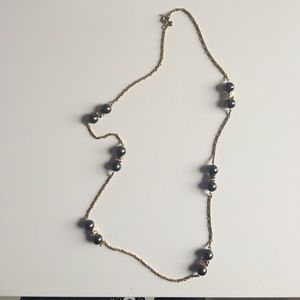 Long j Crew necklace.
