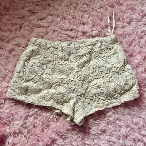 Beautiful lace shorts