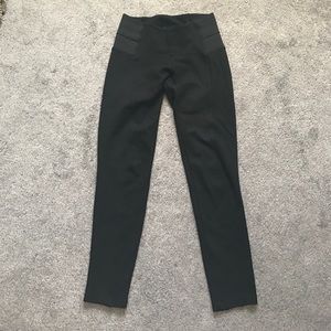 Zara leggings with stretch detailing at top