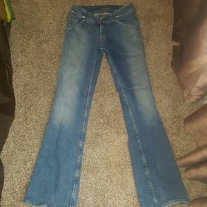Hudson distressed jeans size 28