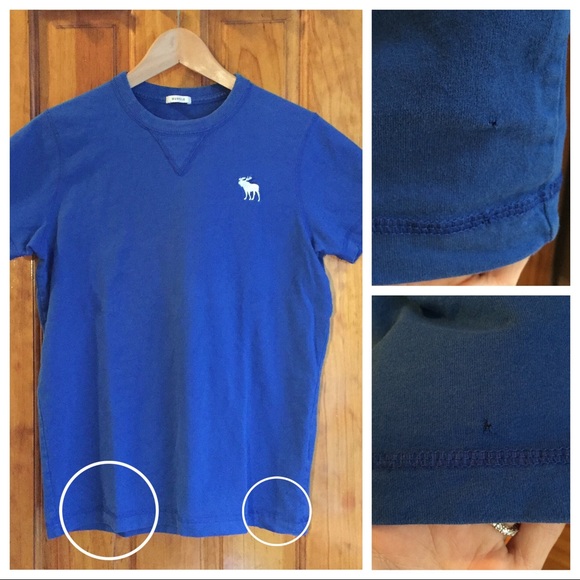 SOLD Abercrombie & Fitch Logo Muscle Tee - Picture 7 of 8