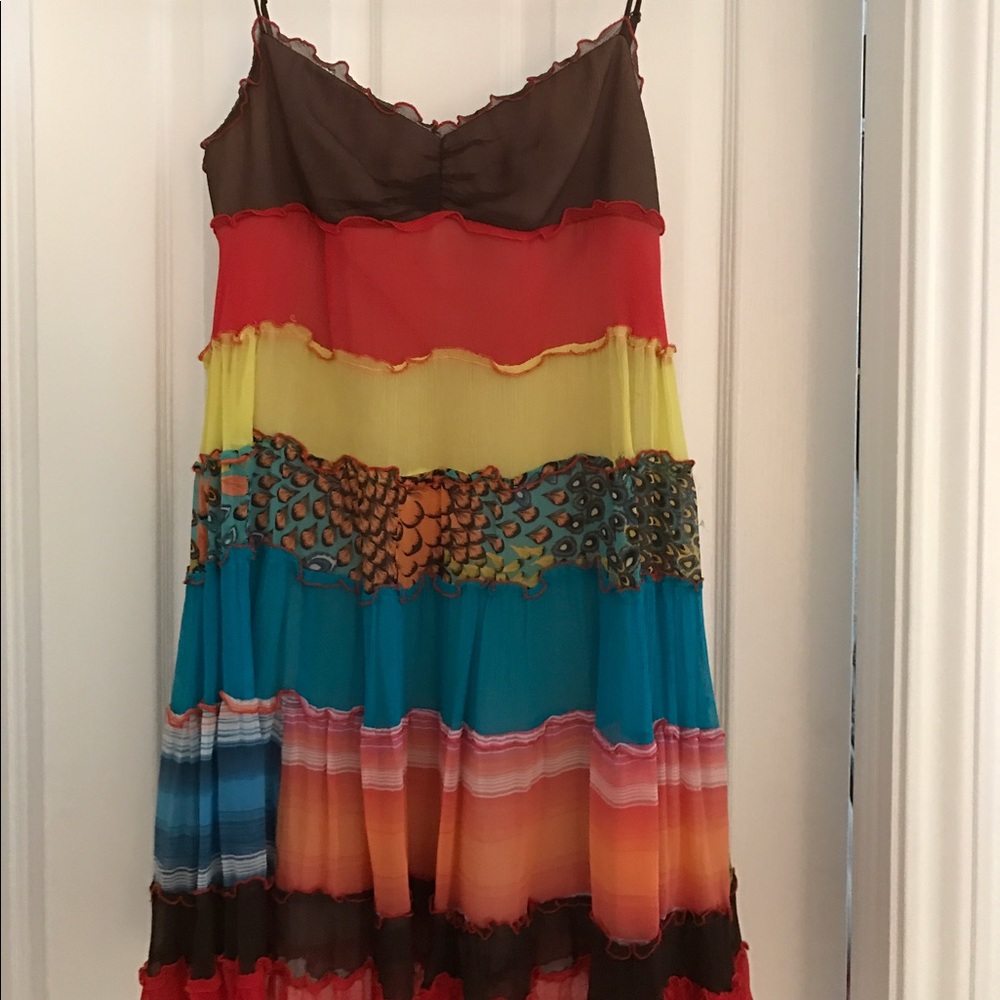 BCBG Max Azria Colorful cocktail dress!