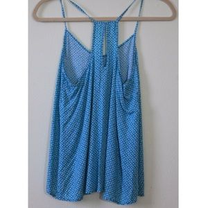 Blue tank top