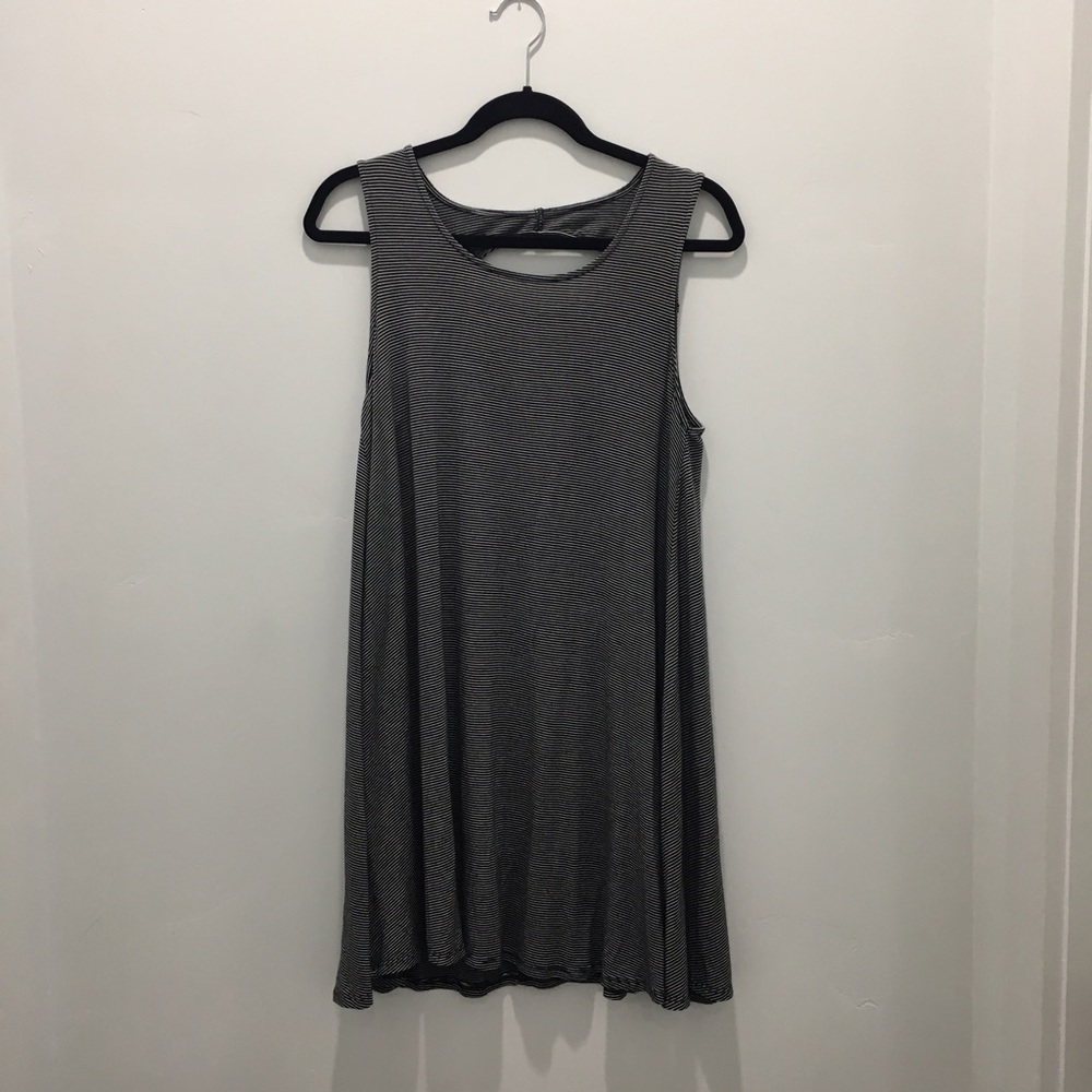 American Eagle Striped Sleeveless Tunic Size M