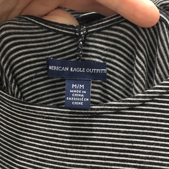 American Eagle Striped Sleeveless Tunic Size M - Picture 4 of 4