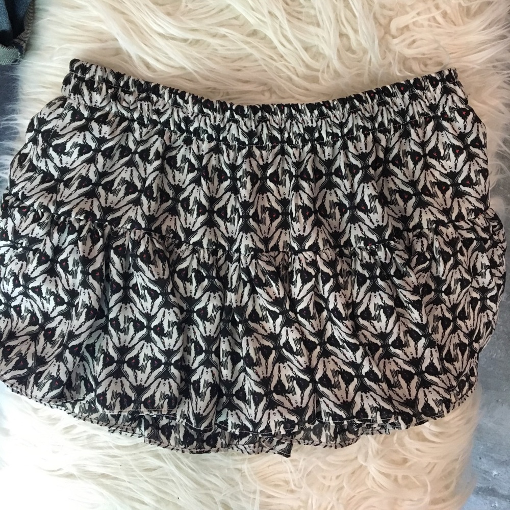 Millau mini skirt in Black/Print