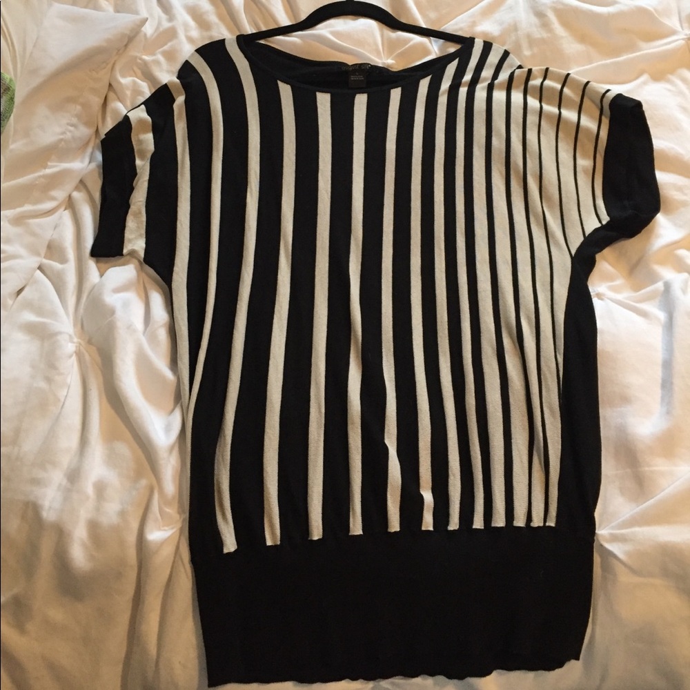 Striped blouse silk shirt