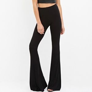 Forever 21 high-waist flared pants