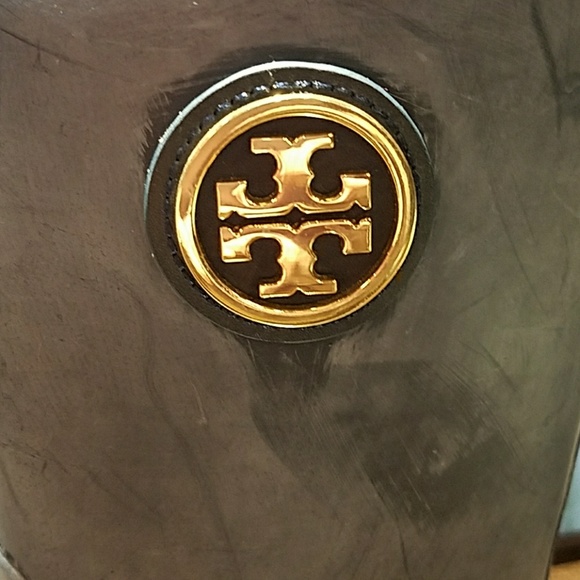 SOLD! Light Blue Tory Burch Rainboots - Picture 2 of 4