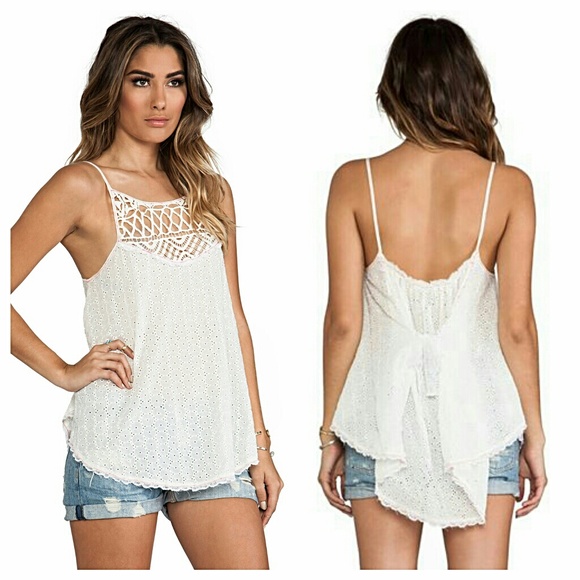 Free People Tops - Free People Boho Eyelet Tunic