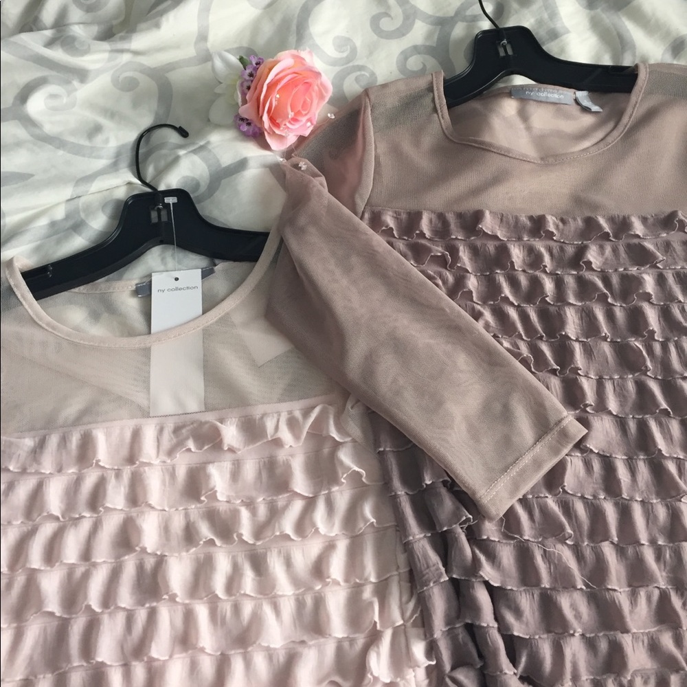Ruffles and Mesh Tops