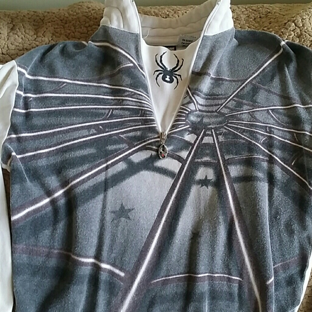 Boys Spyder shirt,  some wear