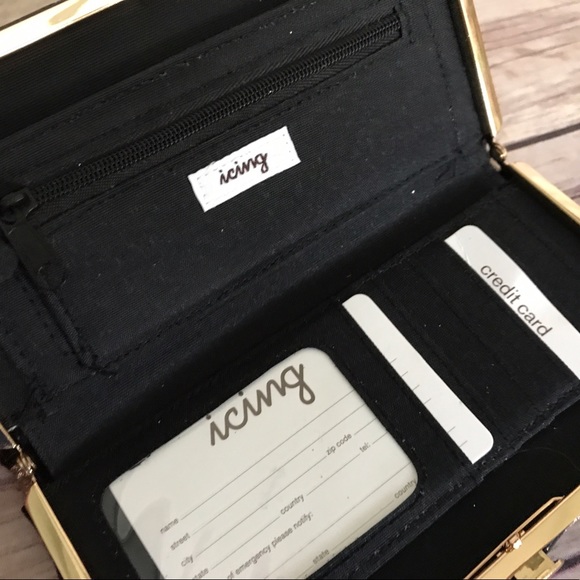 New Glitter Wine and Beer Wallet by Icing - Picture 3 of 4