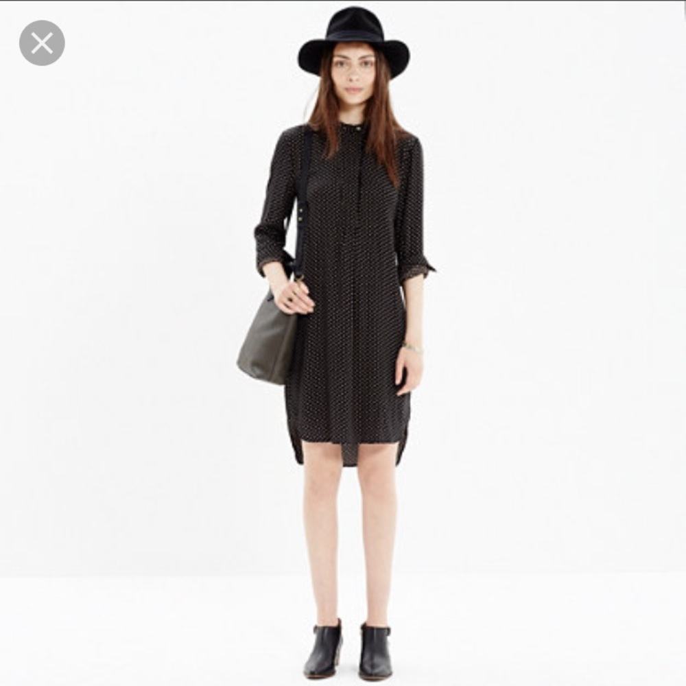 Madewell Long Sleeve Dress Size Medium - Picture 1 of 7