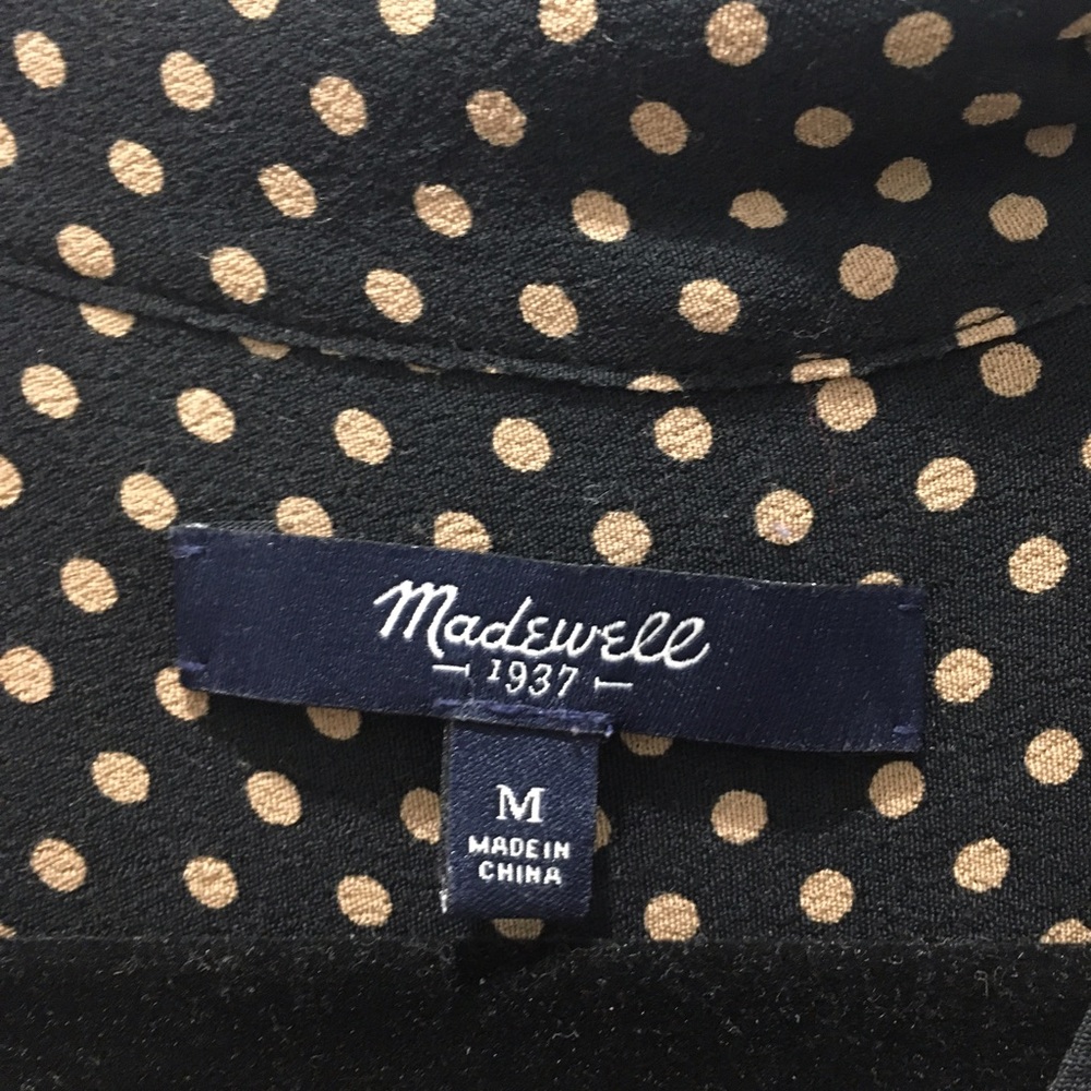 Madewell Long Sleeve Dress Size Medium - Picture 3 of 7