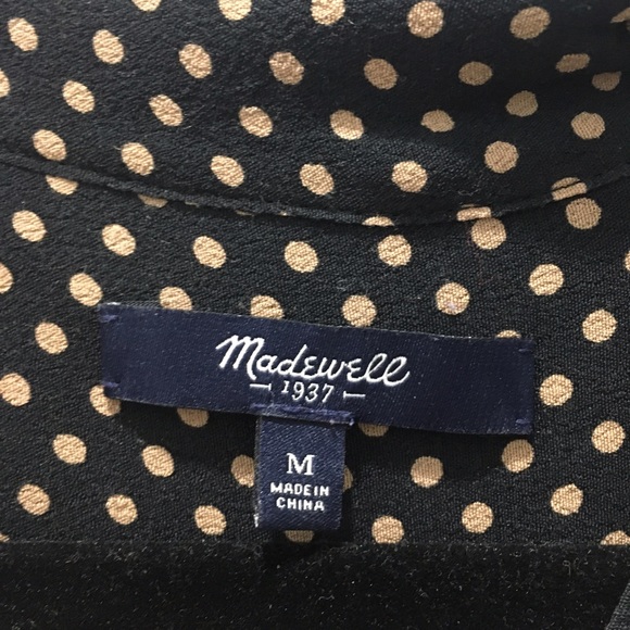 Madewell Long Sleeve Dress Size Medium - Picture 3 of 7