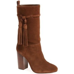 Vince Camuto Fermel Slouch Tassle Boot Bootie
