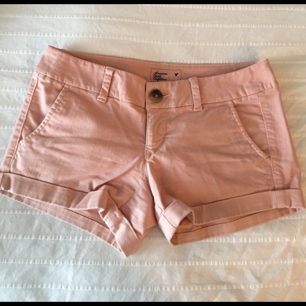 Light pink shorts