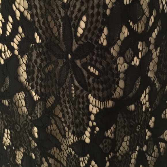 ⭐️🌚GORGEOUS Black Lace Sheath Dress - Picture 7 of 8