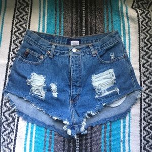 Guess Vintage High Waist Shorts
