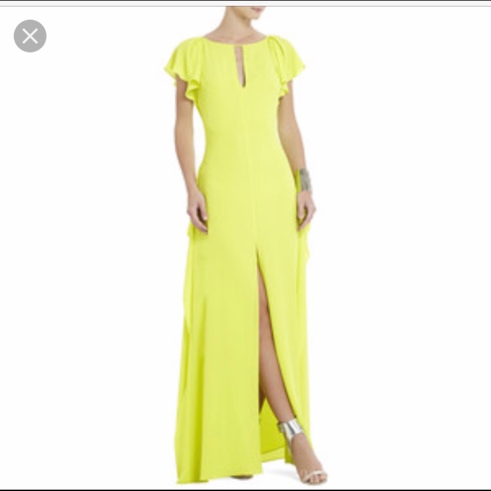 BCBG Neon Maxi Dress
