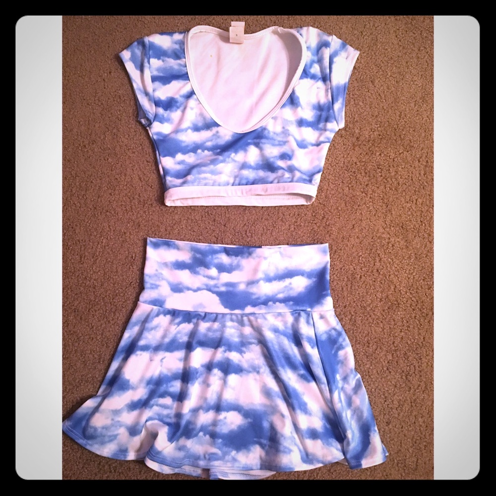 J valentine cloud 2 piece set