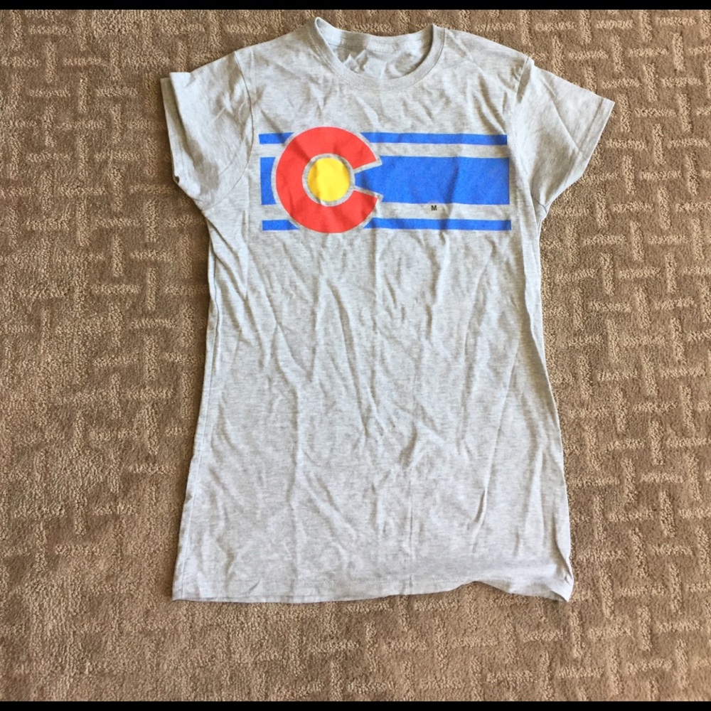 Skinny T Colorado flag shirt